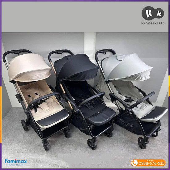 Xe đẩy gấp gọn KinderKraft Apino