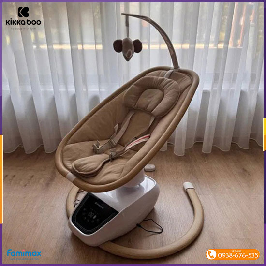 Nôi đưa tự động Kikkaboo BeeMoove