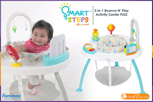 Ghế nhún đa năng cho bé Baby Trend 3-in-1