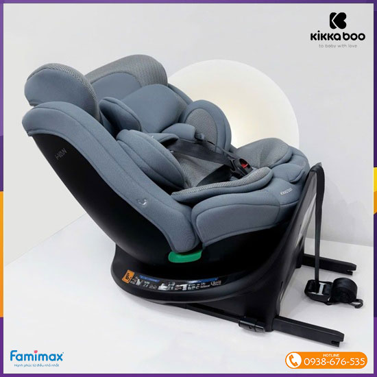 Ghế ngồi ô tô KikkaBoo i-Van 360°