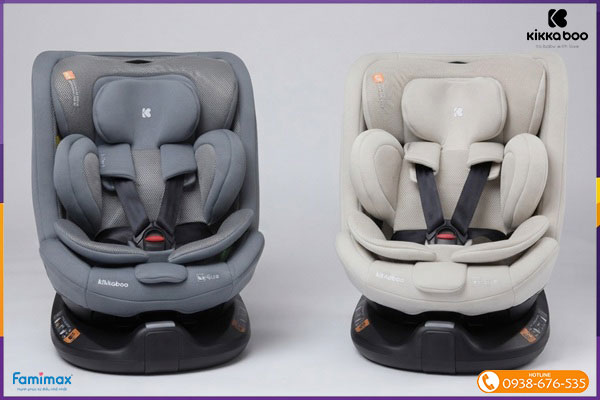 Ghế ngồi ô tô KikkaBoo i-Van 360°