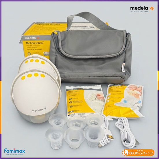 Máy hút sữa không dây Medela Motion Inbra