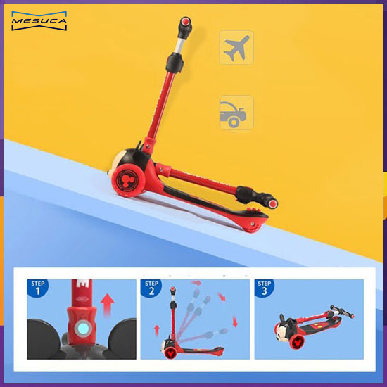 Xe scooter gấp gọn Mesuca 3D Mickey Mouse