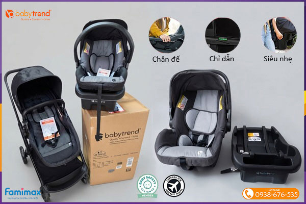 Ghế ngồi ô tô sơ sinh Baby Trend EZ-Lift Plus