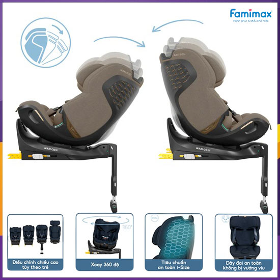 Ghế ngồi ô tô Maxi-Cosi Emerald 360 Pro