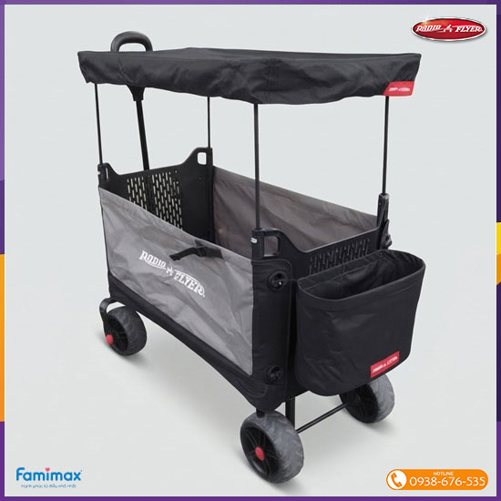 Xe đẩy kéo Radio Flyer Flex Hauler Kid & Cargo Wagon