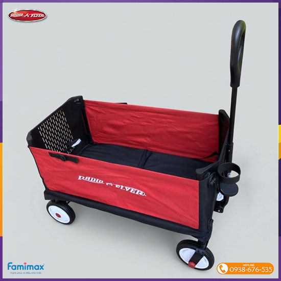 Xe kéo gấp gọn Radio Flyer Kid & Cargo Sport Wagon