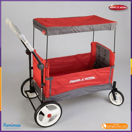 Xe kéo đẩy Radio Flyer Convertible Stroll 'n Wagon
