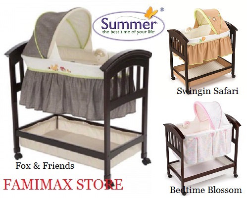 Noi Em Be Summer Classic Comfort Wood Bassinet