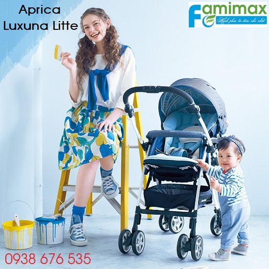 Xe đẩy Aprica Luxuna Litte mẫu 2017