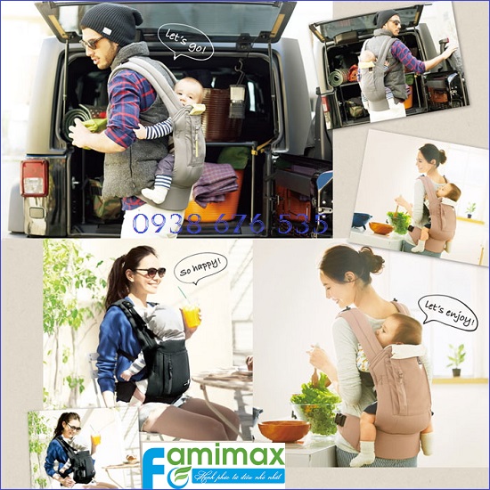 Nên mua địu em bé của hãng nào?