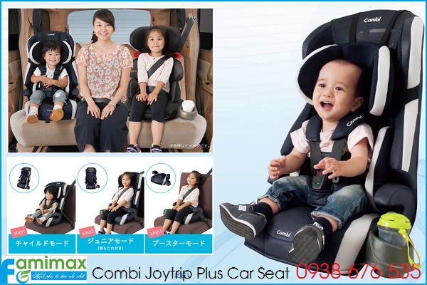 Ghế ngồi ô tô Combi Joytrip Plus cho trẻ từ 9 đến 36kg