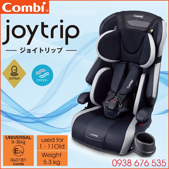 Ghế ngồi ô tô Combi Joytrip Plus cho trẻ từ 1 đến 11 tuổi