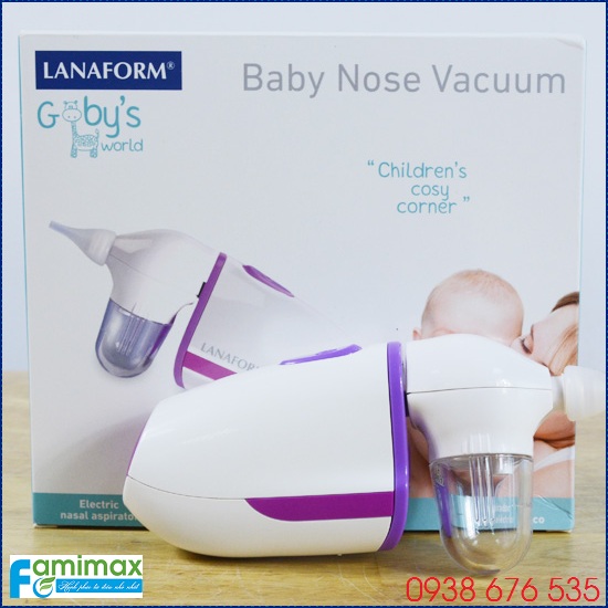 Máy hút mũi cho bé Lanaform Baby Nose Vacuum