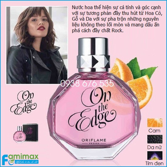 Nước Hoa Nữ Oriflame On The Edge Eau De Toilette