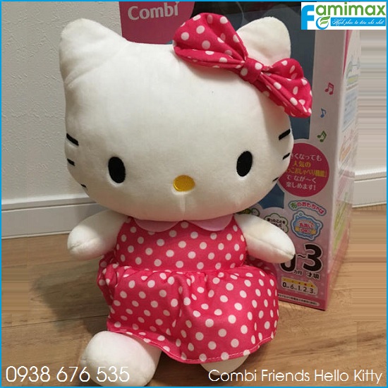 Thú nhồi bông Combi Friendly Hello Kitty