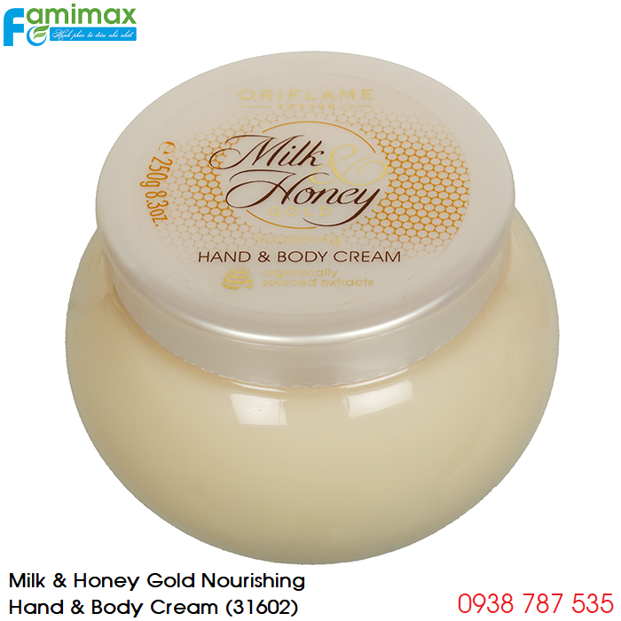 Kem dưỡng thể Milk & Honey Gold Nourishing Hand - Body Cream