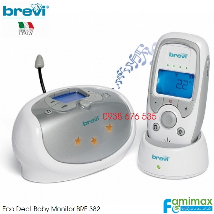 Máy báo khóc Brevi Eco Dect Baby Monitor 382