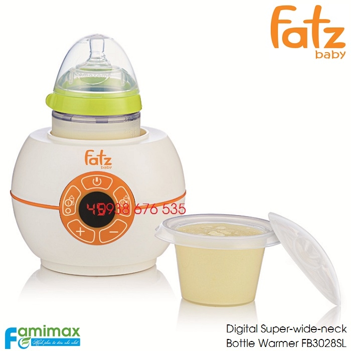 Máy hâm sữa điện tử cho bình cổ siêu rộng Fatz FB3028SL