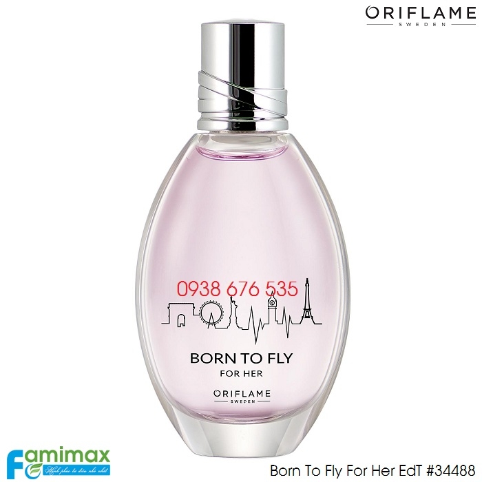 Nước hoa nữ Oriflame Born To Fly For Her (34488)