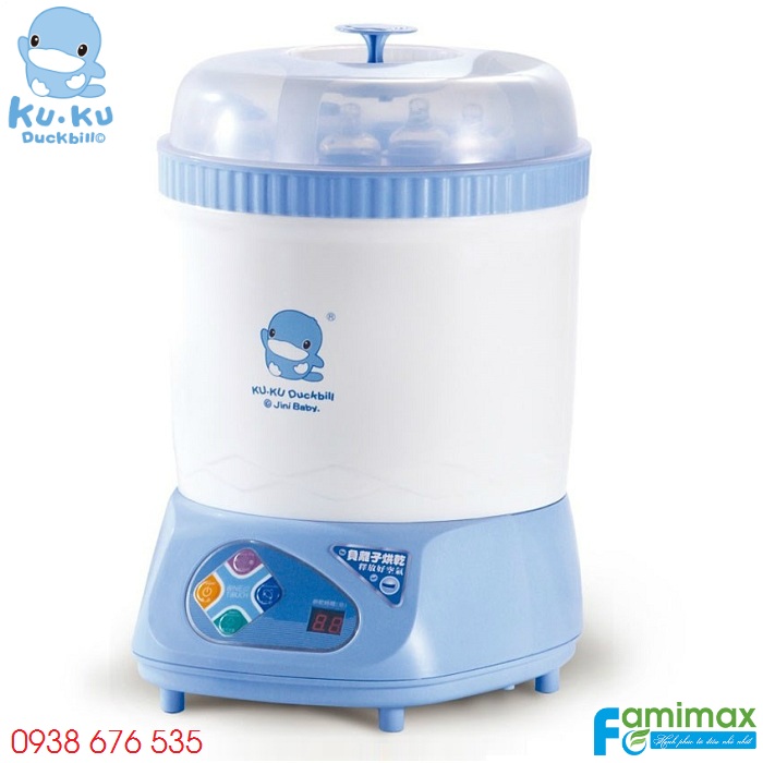Máy tiệt trùng và sấy khô bình sữa KuKu KU-9019