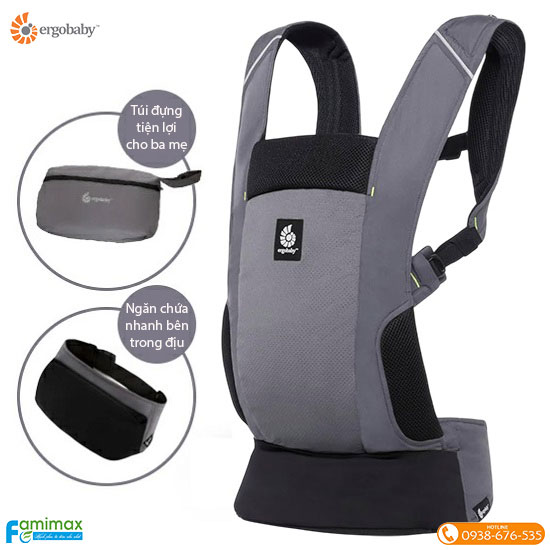 Địu em bé đi du lịch Ergobaby Away
