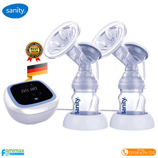 Máy hút sữa điện đôi Sanity nhập khẩu từ Đức