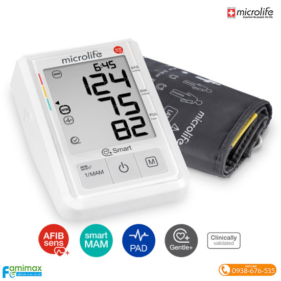Máy đo huyết áp Microlife B3 AFib Advanced