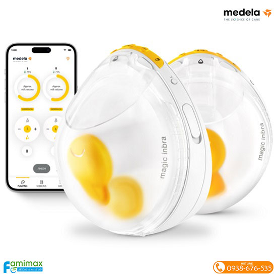 Máy hút sữa không dây Medela Magic Inbra