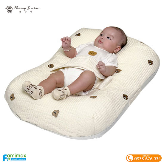 Đệm chống trào ngược cho trẻ sơ sinh Mongsure