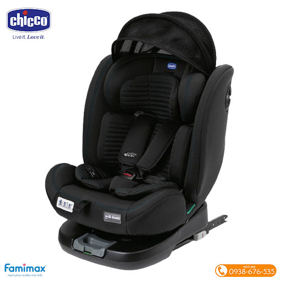 Ghế ngồi ô tô xoay 360° Chicco Unico Evo Air