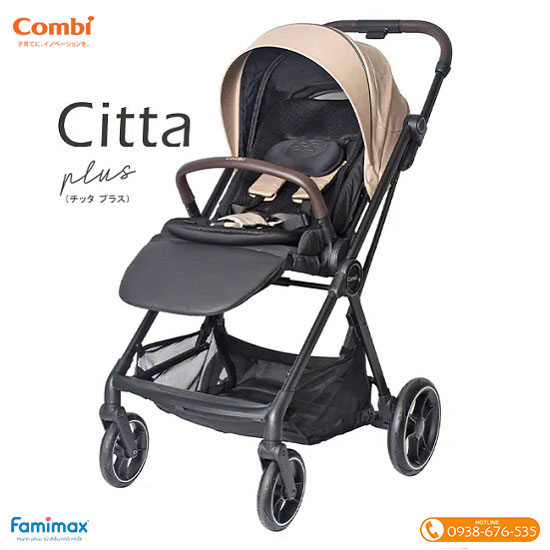Xe đẩy gấp gọn Combi Citta Plus