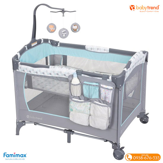 Nôi cũi Baby Trend EZ Rest Nursery