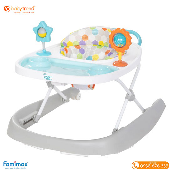 Xe tập đi gấp gọn Baby Trend Dine N' Play