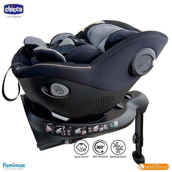 Ghế ngồi ô tô xoay 360 Chicco Seat 105