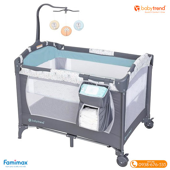 Nôi cũi Baby Trend EZ Rest Nursery