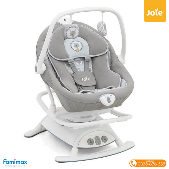 Nôi đưa tự động Joie Sansa 2in1