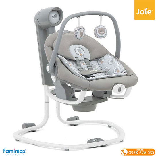 Nôi đưa tự động Joie Serina 2in1