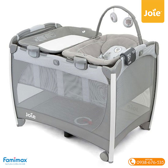 Giường cũi Joie Excursion Change & Bounce