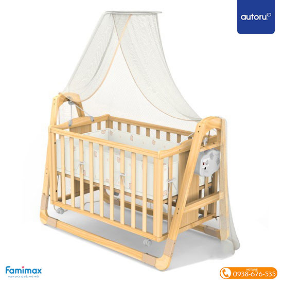 Nôi gỗ tự động Autoru Z5