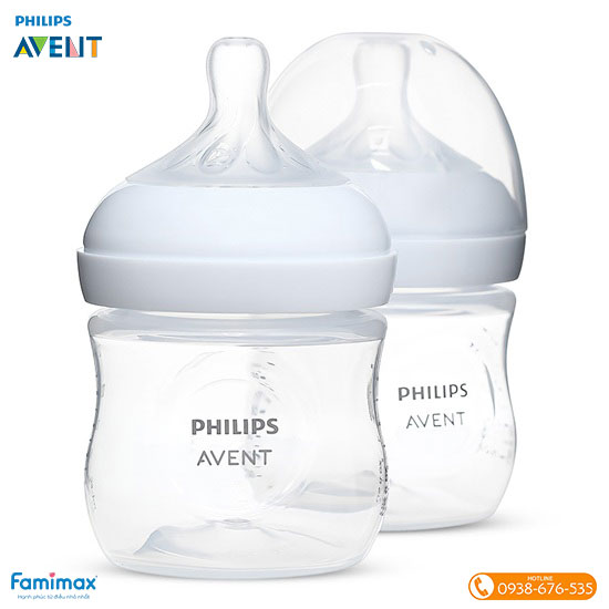 Bộ 2 bình sữa Avent mô phỏng tự nhiên