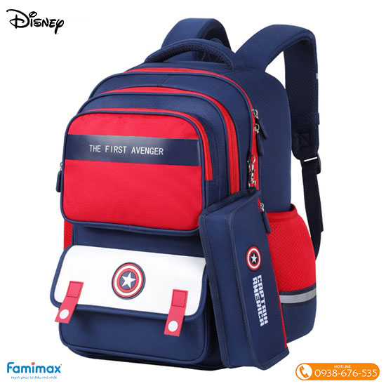 Balo chống gù cho học sinh tiểu học Marvel & Disney 
