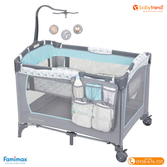 Nôi cũi Baby Trend EZ Rest Nursery
