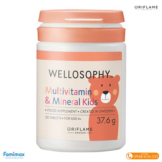 Thực phẩm chức năng cho trẻ Wellosophy Kids