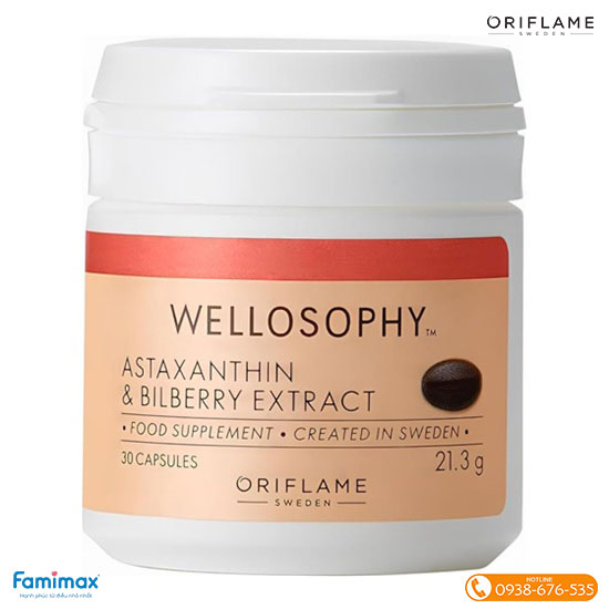 Thực phẩm chức năng đẹp da Oriflame Wellosophy