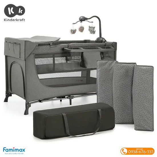 Nôi cũi gấp gọn Kinderkraft JOY²