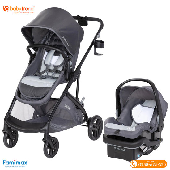Xe đẩy kèm ghế ngồi ô tô Baby Trend Sonar Switch