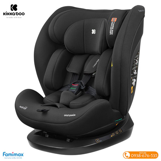 Ghế ngồi ô tô KikkaBoo i-Explore² (0-12 tuổi)