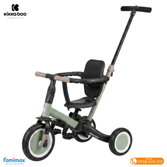 Xe đạp 3 bánh có tay đẩy KikkaBoo Flip 5-in-1