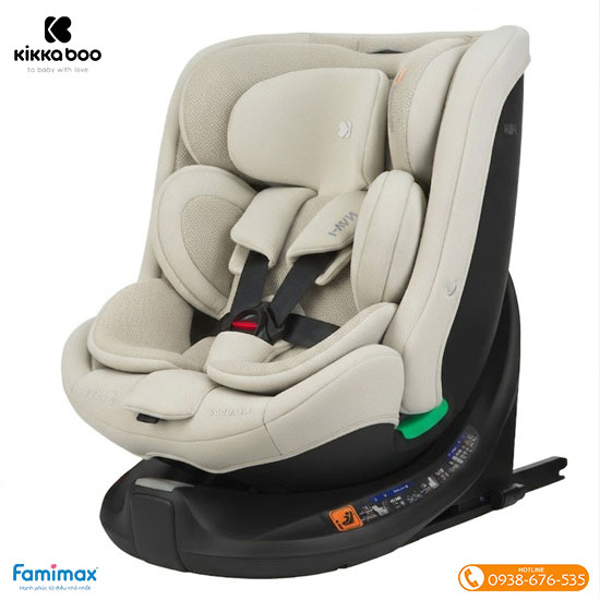 Ghế ngồi ô tô KikkaBoo i-Van 360°